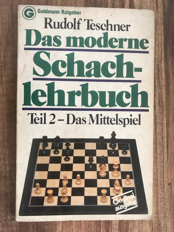 Das moderne Schach lehrbuch Schachbuch Teil 2- Das mittelspiel