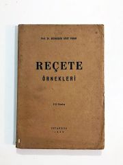 Reçete Örnekleri / Dr. Necmeddin Rifat YARAR - Kitap