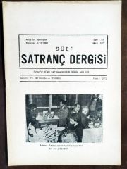 Süer Satranç dergisi / Özbeöz Türk Satrançseverlerinin malıdır. 1977 - Sayı;81