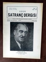 Süer Satranç dergisi / Özbeöz Türk Satrançseverlerinin malıdır. 1976 - Sayı 75
