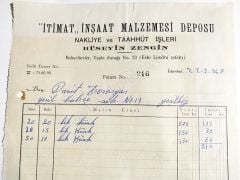 İtimat İnşaat Malzemesi Bahçelievler - Fatura / Eski Bakırköy