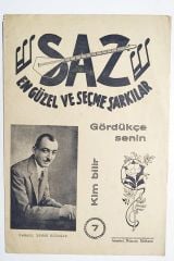 Kimbilir,  Gördükçe senin - Kemani Sahak HOCASAR / Saz neşriyatından nota