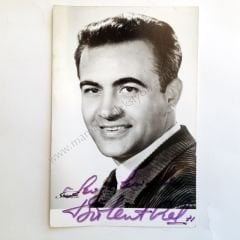 Bülent ORAL İmzalı fotoğraf Müzik dünyası - Kartpostal