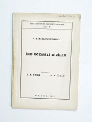 İndirgemeli Diziler / A.I. Markuschewıtsch - Kitap