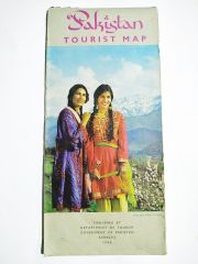 Pakistan Tourist map