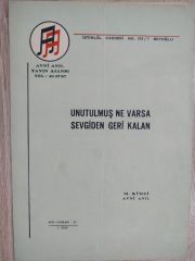 Unutulmuş ne varsa sevgiden kalan - Nota