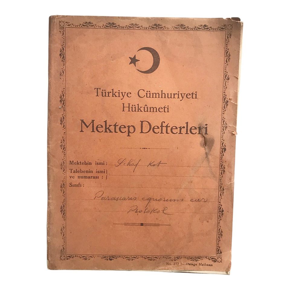 Türkiye Cumhuriyeti Hükümeti Mektep Defterleri