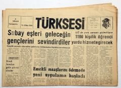Trabzon Türksesi gazetesi, 3 Nisan 1985 - Efemera