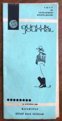 Türkiye Milli Talebe Federasyonu Günlük Journal 1966 - Macaristan Bihari Halk Oyunları
