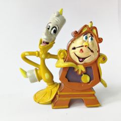 Güzel ve Çirkin - Lumiere & Cogsworth - Beauty and the Beast / Disney Figür