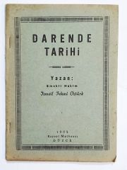 Darende Tarihi / İsmail Fehmi ÖZTÜRK - Kitap