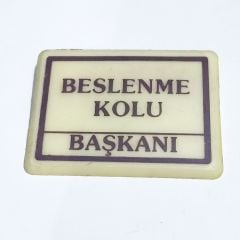Beslenme Kolu Başkanı - Rozet