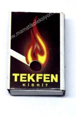 Tekfen kibrit, Çocuklardan uzak tutunuz.