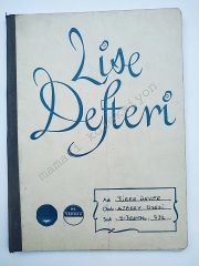 Ataköy Lisesi Lise defteri - Moripek Defter