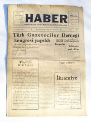 Haber Günlük siyasi, ticari, mahalli, esnaf haberli gazetesi, 31 Mayıs 1966 Lüleburgaz
