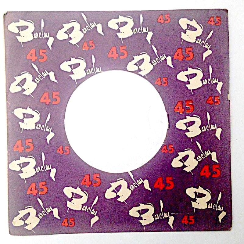 Barclay Plak / Kapak içerisinde plak yoktur.