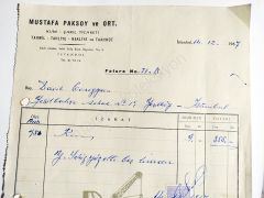 Mustafa PAKSOY ve Ort. Kazlıçeşme - Fatura / Eski Zeytinburnu