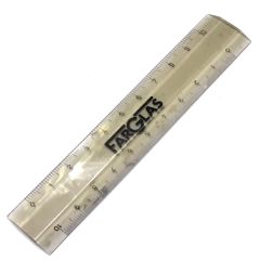 Farglas 10 cm. cetvel