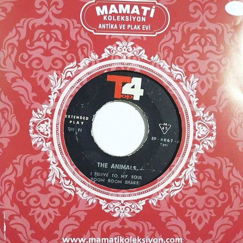 The Animals - I belive to my soul / Around and around - 45'lik plak