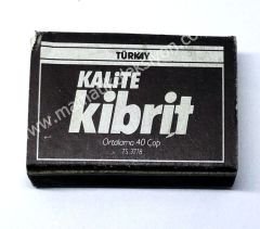 Türkay kalite kibrit - Kahverengi