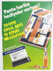 Fanta - Atari Hediyesi / 34x48 Afiş