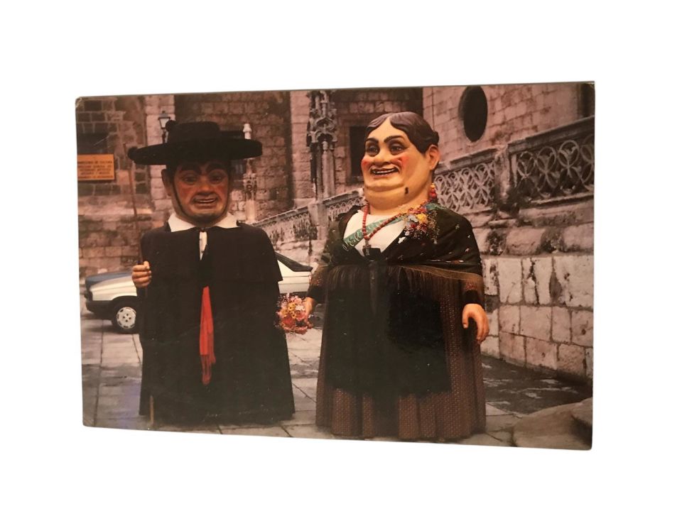 Burgos - 1970'li yıllara ait kartpostal / Arkası yazılı
