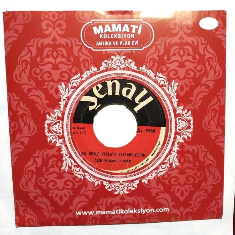 Ben böyle yaylaya yaylamı derim - Üç turna uçurdum / Aşık Hasan TURAN - 45'lik Plak