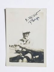 Florya - Sandal sefası 1935 / Fotoğraf