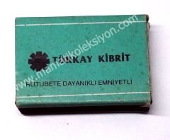 Türkay, Rutubete dayanıklı emniyetli kibrit - Yeşil