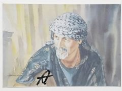 Bakırköylü ressam, Orhan AKKAPLAN / Sanatçının fırçasından, kendi portresi
