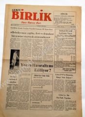 Gebze Birlik Siyasi bağımsız gazete, 7 Temmuz 1989, Sayı:93 - Efemera