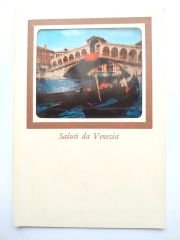 Venedik Dia Kartpostal / Pont de Rialto - Kartpostal