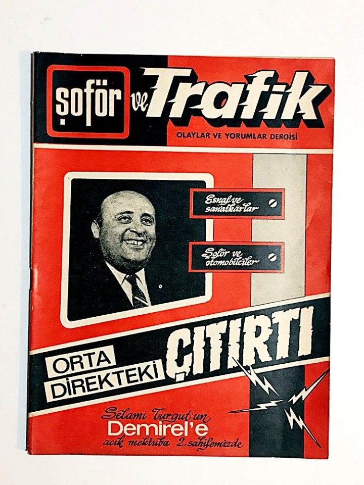 Şoför ve Trafik Dergisi Sayı:77 / 1969
