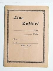Lise defteri 1976-77