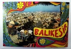 Balıkesir - Çizimli kart