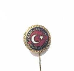 İl Genel Meclisi Gümüşhane - Sıcak Mineli Rozet
