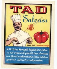Tad Salçası - Manyas, Kocagöl / Etiket  20x27 - Efemera
