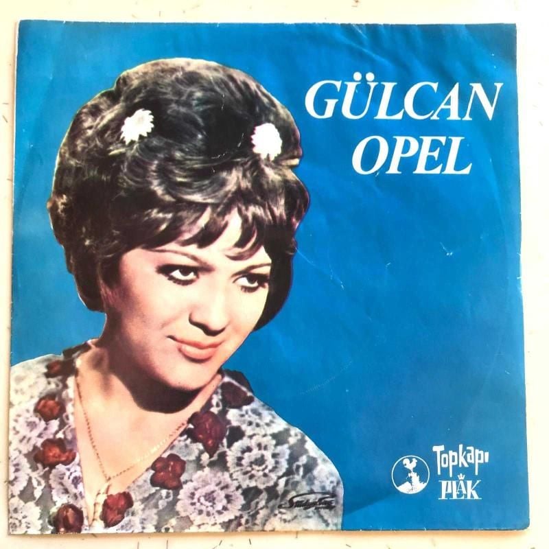 Gülcan OPEL Topkapı Plak / Plak kapağı (İçerisinde plak yoktur)