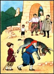Masal kartı - Sovyet dönemi kartpostal / 2