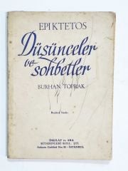 Düşünceler ve Sohbetler / Burhan TOPRAK - Kitap