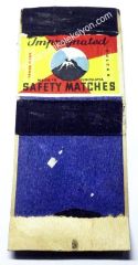 Impregnated Safety Matches - Vulcan - kibrit  Made in Yugoslavia