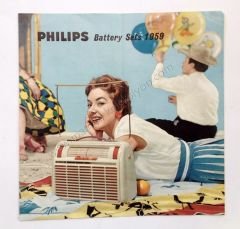 Philips Battery Sets 1959 - Efemera
