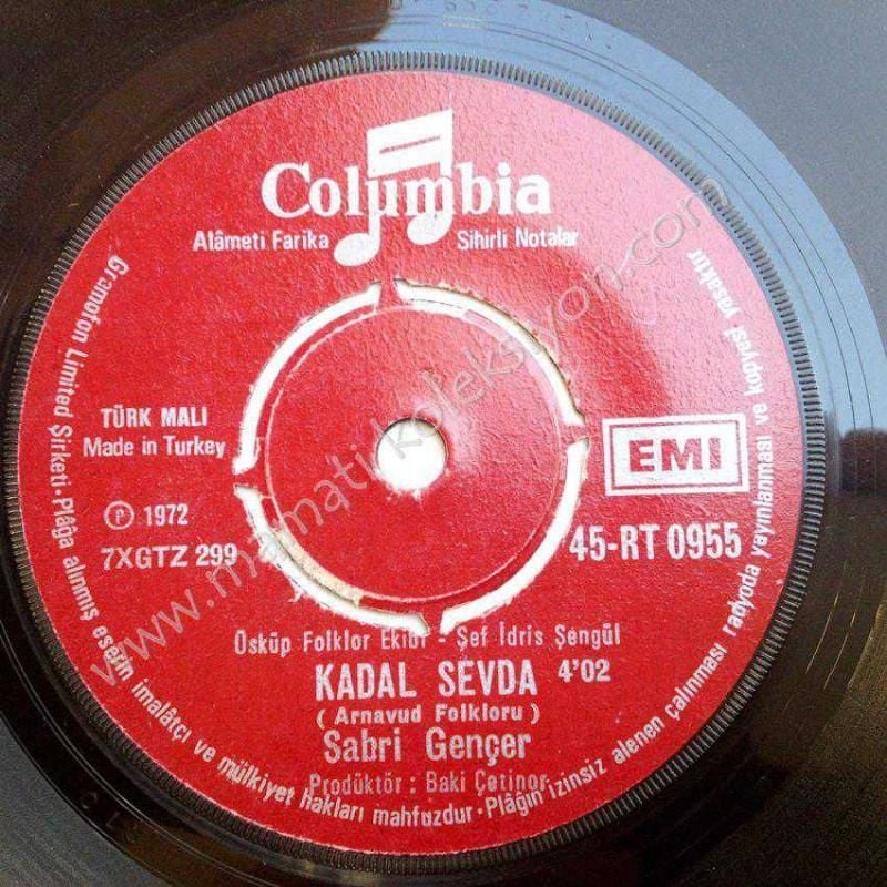 Kadal sevda, O çke bülbül Balkan müzikleri / Sabri GENÇER - Plak