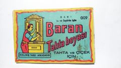 Baran Tahta boyası / Sarı
