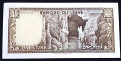 Liban Une Livre / 1980 Lübnan- Nümismatik