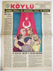 Türk Hava Kurumu, Köylü gazetesi / 7 Ağustos 1961 - Eski gazeteler