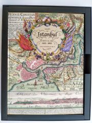 İstanbul Haritaları 1422-1922 - Kutulu, özel ciltli - Kitap