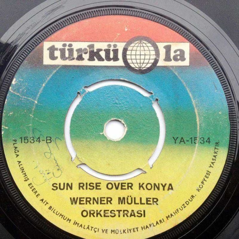 Golden Ankara - Sun river over Konya - Werner Müller Orkestrası / Plak