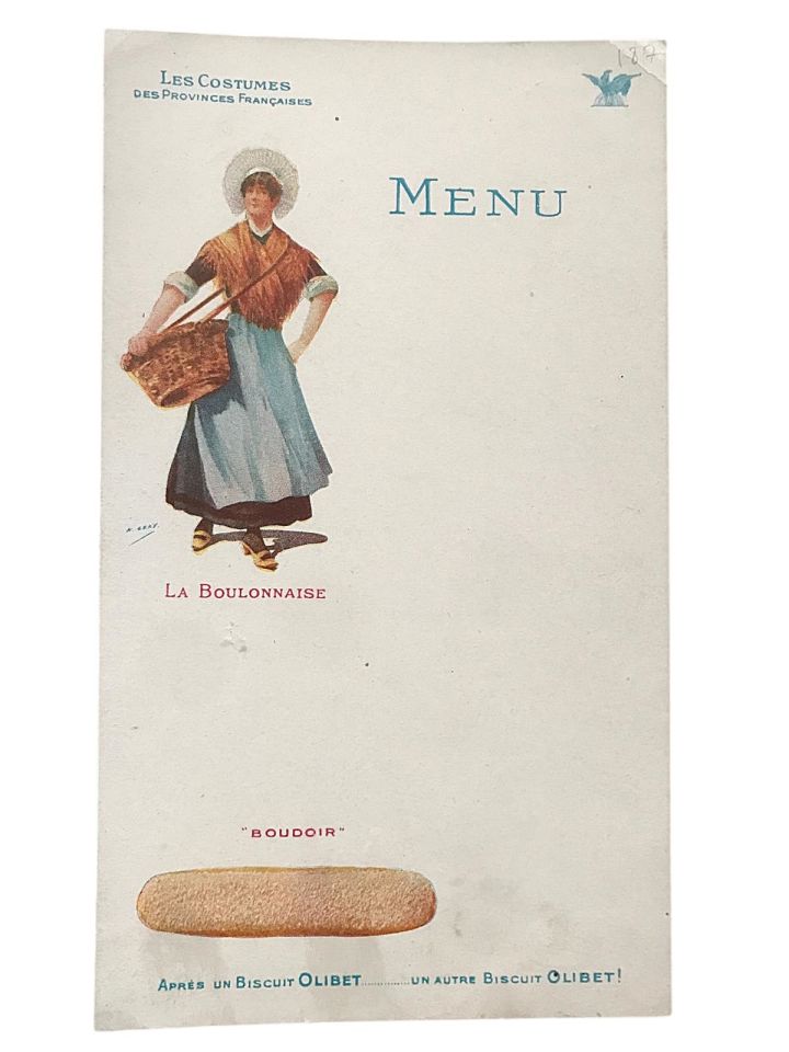 MENÜ - Les Costumes - La Boulannaise - Efemera