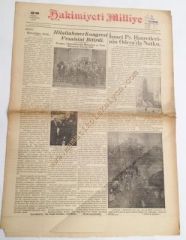 Hilali Ahmer haberli, Hakimiyeti Milliye gazetesi, 28 Nisan 1932  Kızılay, Kumbara, - Efemera